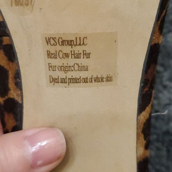 Sole society leopard print heels (size 7) - Picture 11 of 11